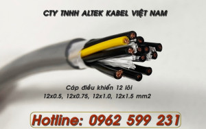 Cáp điều khiển Altek kabel 12 lõi 0,75mm2 không chống nhiễu