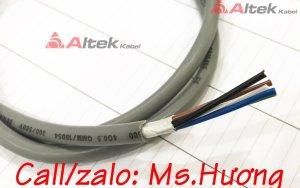 Cáp điều khiển Altek kabel 4 lõi 1,0mm2 không chống nhiễu