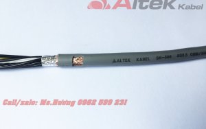 Cáp điều khiển Altek kabel 8 lõi 0,75mm2 có lưới chống nhiễu