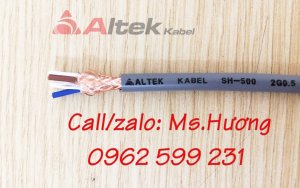 Cáp điều khiển Altekkabel 2 lõi 0,75mm2 không chống nhiễu