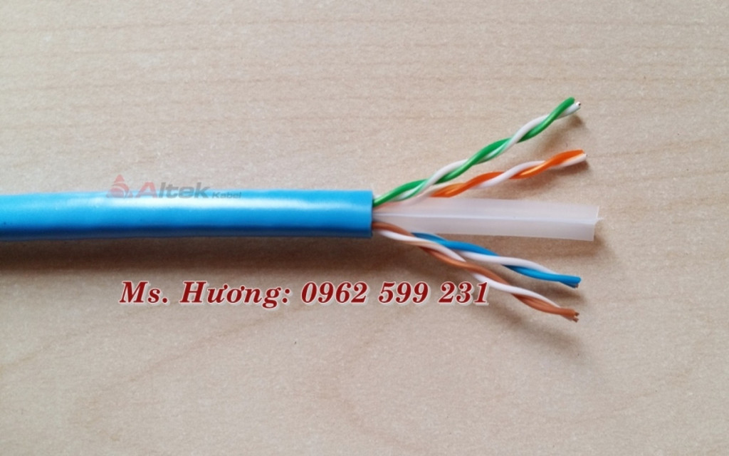 Cáp mạng Altek kabel UTP 6 23AWG không chống nhiễu