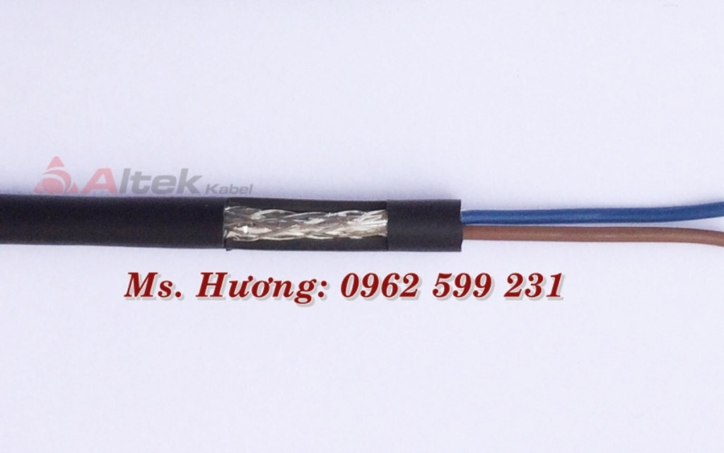 Cáp tín hiệu chống nhiễu Altek kabel 2Cx0,22 mm2