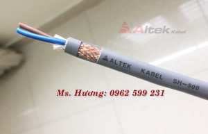 Cáp điều khiển Altek kabel 2 lõi 1,5mm2 có chống nhiễu